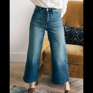 bohme KanCan Oh So High-Rise Wide Leg Jeans
